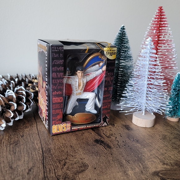 NEW In Box Live in Las Vegas Elvis Presley Christmas Ornament - Picture 1 of 8